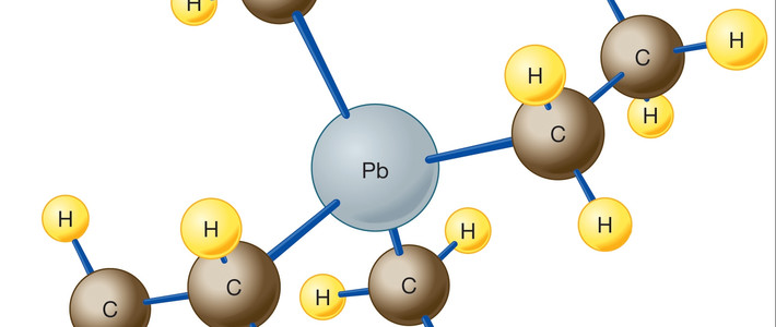 是有机金属化合物的一种,其结构是一个铅原子与四个乙基分子连在一起