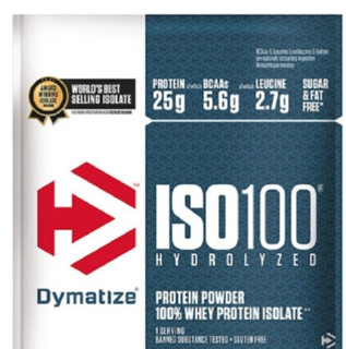 Dymatize 狄马泰斯 ISO100分离乳清蛋白粉 香草味 30g