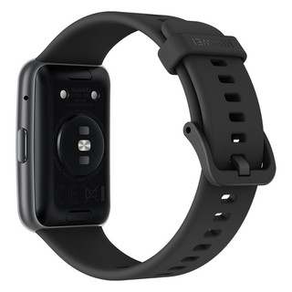 HUAWEI 华为 WATCH FIT 标准版 智能手表 黑色表盘 石墨黑硅胶表带（血氧、GPS、NFC、心率）
