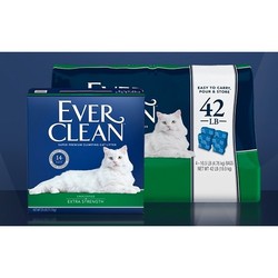 Ever Clean 铂钻 活性炭除臭猫砂 绿标 50磅