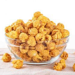 原味焦糖味海苔芥末味爆米花150g罐