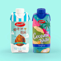 Rasaku家之味 马来西亚原装进口100%椰子水椰子汁