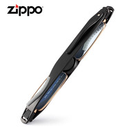 之宝（ZIPPO）360度旋转便携老花镜瑞士进口防蓝光折叠笔式超轻男女高清眼镜