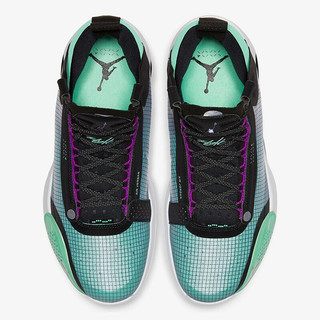 AIR JORDAN 正代系列 Air Jordan 34 男子篮球鞋 BQ3381-400 电光蓝/紫 41