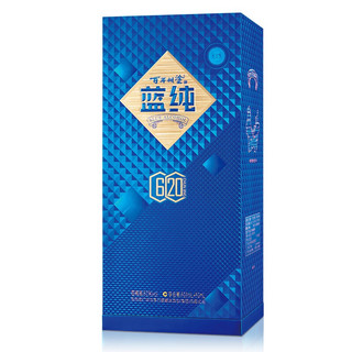 百年糊涂 蓝纯6+蓝纯20 52%vol 白酒 500ml+50ml 双支装