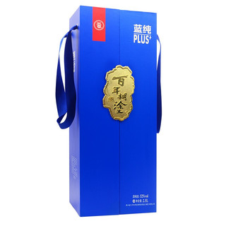 百年糊涂 蓝纯PLUS+ 52%vol 白酒 2500ml 单瓶装