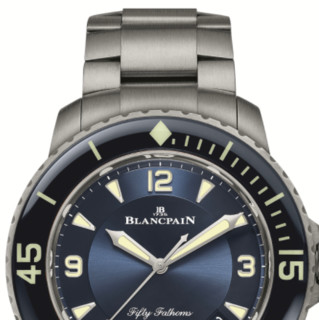 BLANCPAIN 宝珀 FIFTY FATHOMS AUTOMATIQUE系列 45毫米自动上链腕表 5015 12B40 98