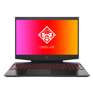 OMEN 暗影精灵5 Air 15.6英寸 游戏本 黑色(酷睿i7-9750H、GTX 1660Ti 6G、8GB、512GB SSD、1080P、IPS、60Hz、15-dh0006TX PRC)