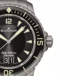 BLANCPAIN 宝珀 FIFTY FATHOMS GRANDE DATE系列 45毫米自动上链腕表 5050 12B30 98