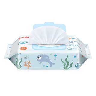 Nuby 努比 海洋系列 婴儿湿巾 60抽*4包
