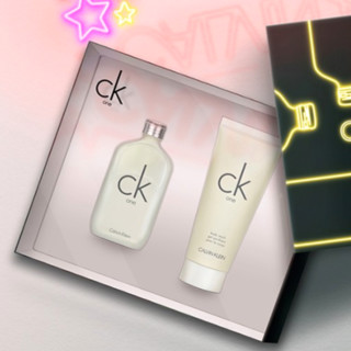 卡尔文·克莱 Calvin Klein CK ONE系列 卡雷优淡香水礼盒 (淡香水EDT100ml+沐浴露100ml)