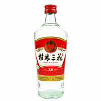 GUILIN SANHUA 桂林三花 三星三花酒 38%vol 米香型白酒 480ml*12瓶 整箱装