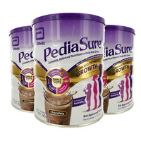 PediaSure 雅培 小安素儿童营养奶粉 巧克力味 850g 3件装