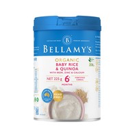 88VIP：BELLAMY'S 贝拉米 婴儿有机藜麦米大米粉 225g