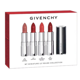 GIVENCHY 纪梵希 高定香榭唇膏套装 (#110 1.5ml+#307 1.5ml+#304 1.5ml+#333 1.5ml)