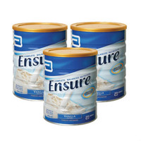 Ensure 雅培安素 成人蛋白质营养奶粉 850g 香草味 3罐装