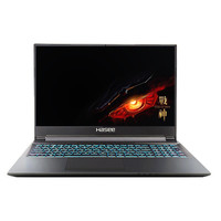Hasee 神舟 战神 Z7M-CU5NB 十代酷睿版 15.6英寸 游戏本 黑色(酷睿i5-10200H、GTX 1650 4G、16GB、512GB SSD、1080P、IPS、60Hz)