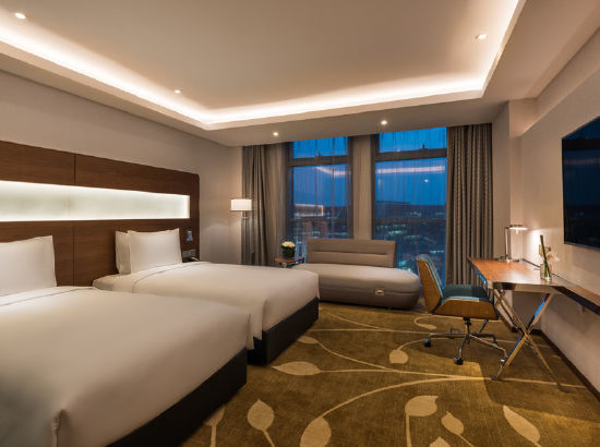 周末/暑期不加价！上海建滔诺富特酒店 高级双床房2晚（含早餐+可拆分）
