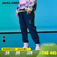JackJones杰克琼斯秋季男士舒适时尚潮多口袋机能休闲裤220414006
