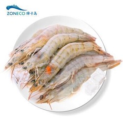 ZONECO 獐子岛  泰国活冻白虾/女王虾  净重400g
