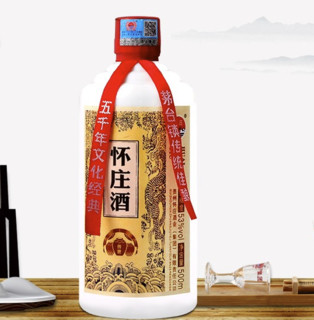 怀庄 传世 53%vol 酱香型白酒 500ml 单瓶装