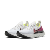 NIKE 耐克 React Infinity Run Fk 男子跑鞋 CD4371-004 白色/粉色 42