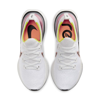 NIKE 耐克 React Infinity Run Fk 男子跑鞋 CD4371-004 白色/粉色 42