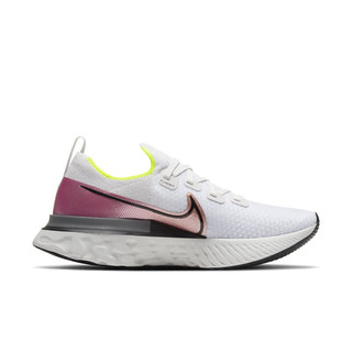 NIKE 耐克 React Infinity Run Fk 男子跑鞋 CD4371-004 白色/粉色 41