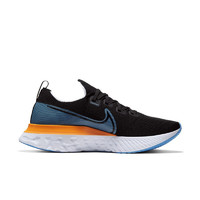 NIKE 耐克 React Infinity Run Fk 男子跑鞋 CD4371-007 黑蓝橙 42.5