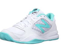 new balance WC696 女款网球鞋 Teal/White 5