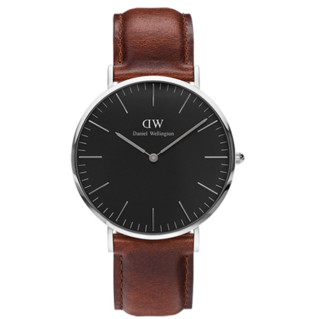 Daniel Wellington 丹尼尔惠灵顿 Classic系列 40毫米石英腕表 DW00100130