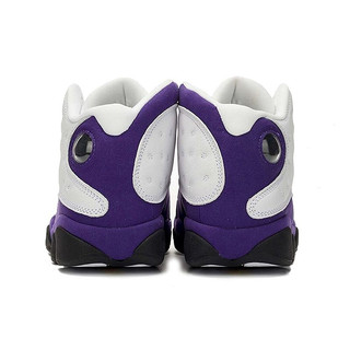 AIR JORDAN 正代系列 Air Jordan13 Lakers 男子篮球鞋 414571-105 白/紫 44