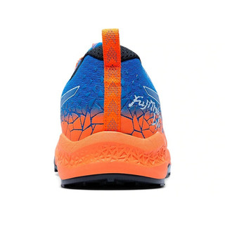 ASICS 亚瑟士 Fujitrabuco Lyte 男子越野跑鞋 1011A700-400 蓝色/橙色 43.5