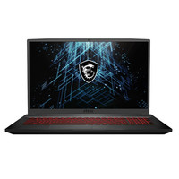 MSI 微星 侠客 GF75 17.3英寸 游戏本 黑色(酷睿i7-10750H、GTX 1650 4G、32GB、1TB SSD+1TB HDD、1080P、IPS、144Hz）