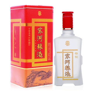 宋河粮液粮液特制平和46vol浓香型白酒475ml单瓶