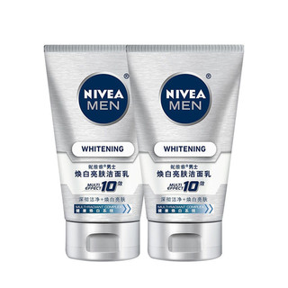 NIVEA MEN 妮维雅男士 焕白亮肤洁面乳 100g