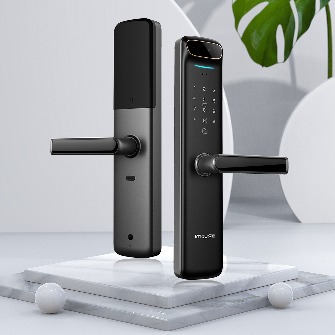 lechange 乐橙 3d结构光人脸识别智能锁