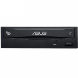 ASUS 华硕 24倍速 SATA接口 内置DVD刻录机 台式机光驱 黑色(DRW-24D5MT)
