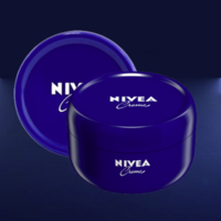 NIVEA 妮维雅 德国进口 妮维雅(NIVEA) 经典蓝罐润肤霜50ml/支 面霜擦脸油