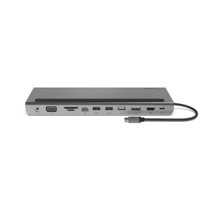 Belkin贝尔金TypeC扩展坞USB/HDMI/网口-苹果MacBook笔记本小米笔记本pro15转换器