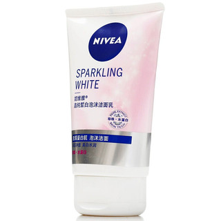 NIVEA 妮维雅 晶纯皙白泡沫洁面乳 100g*2