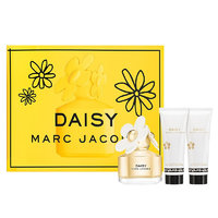 MARC JACOBS 马克·雅克布 雏菊女士香水套装 (雏菊EDT50ml+沐浴啫喱75ml+身体乳75ml)