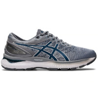 ASICS 亚瑟士 Gel-Nimbus 22 男子跑鞋 1011A794-020 灰色/海蓝 US16