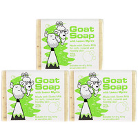 billie goat soap 比利山羊奶 儿童香皂 清爽柠檬味 100g*3个