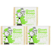 billie goat soap 比利山羊奶 儿童香皂 清爽柠檬味 100g*3个