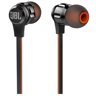 JBL 杰宝 T180A 入耳式降噪有线耳机 黑色