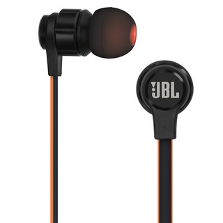 JBL 杰宝 T180A 入耳式降噪有线耳机 黑色
