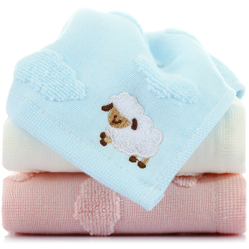 SANLI 三利 N7072T 儿童纯棉毛巾套装 3条装