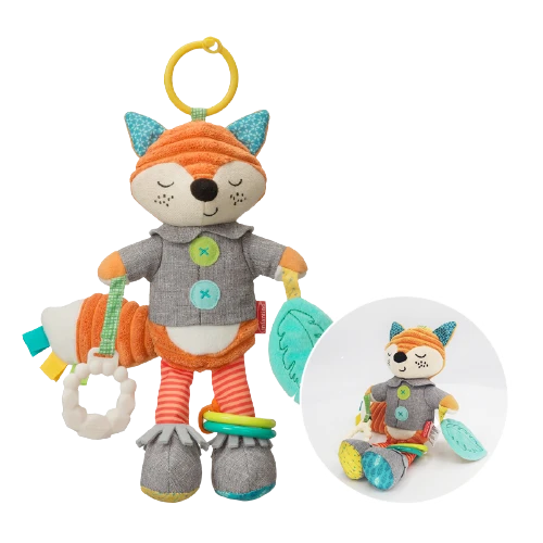 infantino 婴蒂诺 狐狸公仔系列 安抚摇铃