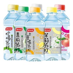 舒小达 无汽苏打水 6种口味可选 350ml*6瓶